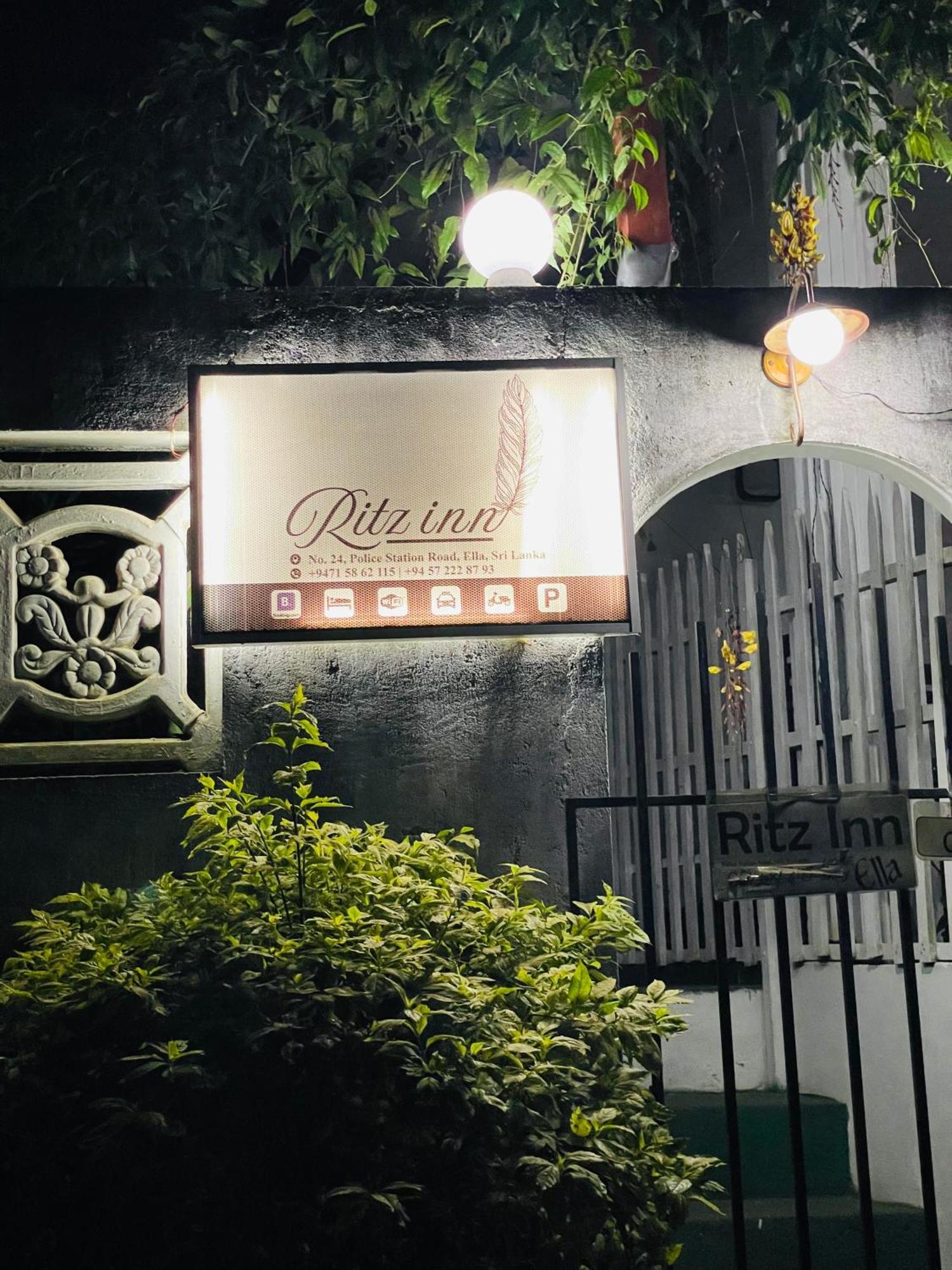 Ritz Inn Ella Exteriör bild
